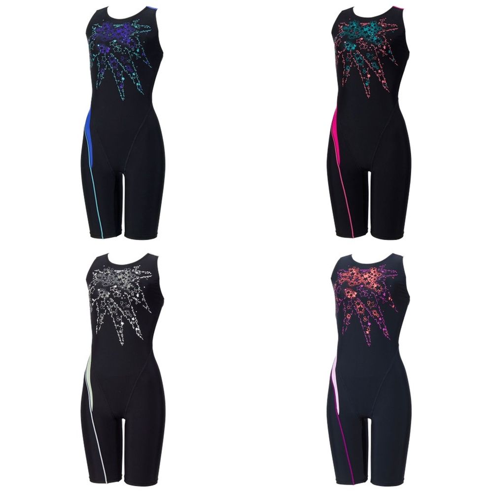 スピード Speedo 水泳水着 レディース   スターライトルースンニースキン / STARLIGHT LO-KNEE SFW12610