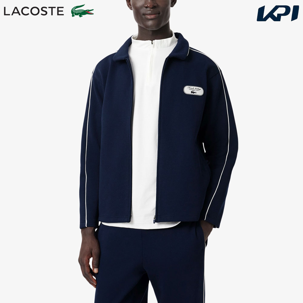 ラコステ LACOSTE テニスウェア メンズ   テニスヘリテージトラックジャケット SH6940-99-HHW 2026FW 8月下旬発売予定※予約