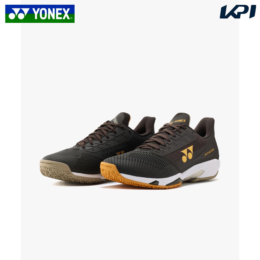 ヨネックス YONEX テニスシューズ ユニセックス AD-ACCE  パワークッション アドアクセル ワイドGC オムニ・クレー用 エスプレッソブラウン SHTAAWG-839