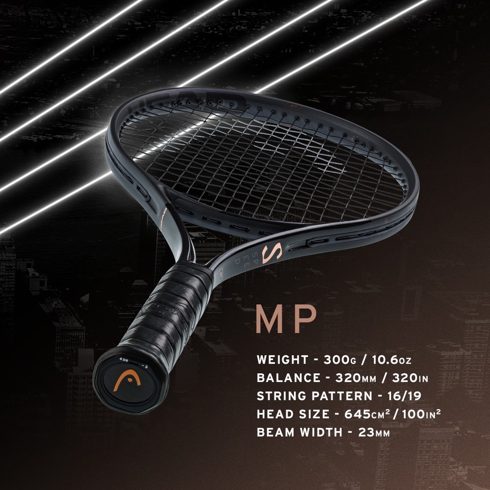 ヘッド HEAD テニスラケット Speed MP BLK 2023 スピード MP ブラック ...
