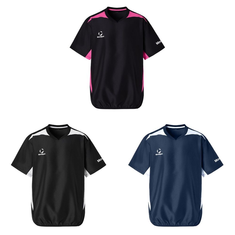 デサント DESCENTE マルチSPウェア メンズ   半袖ウインドピステ ST6SWBT0M 2026SS