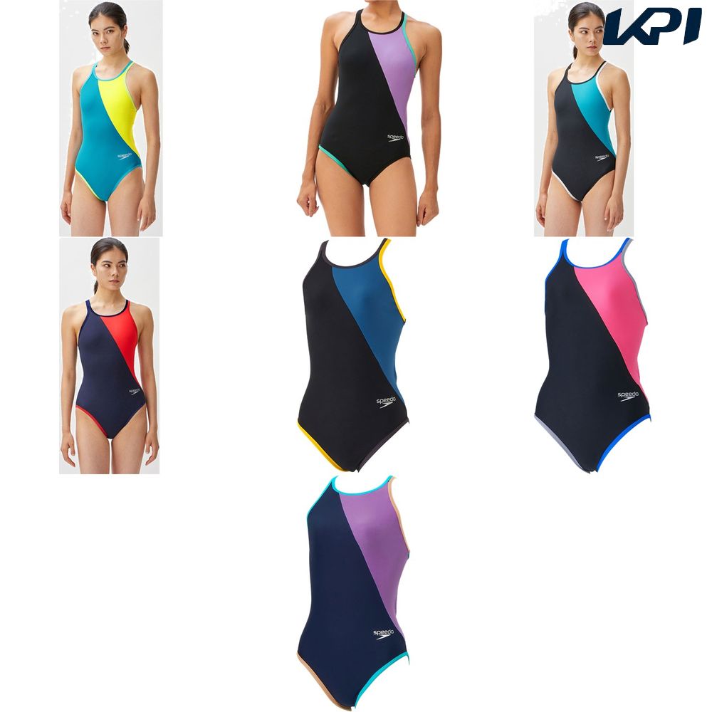 スピード Speedo 水泳水着 レディース   ファンピースクローシェイターンズスーツ STW02303-2025