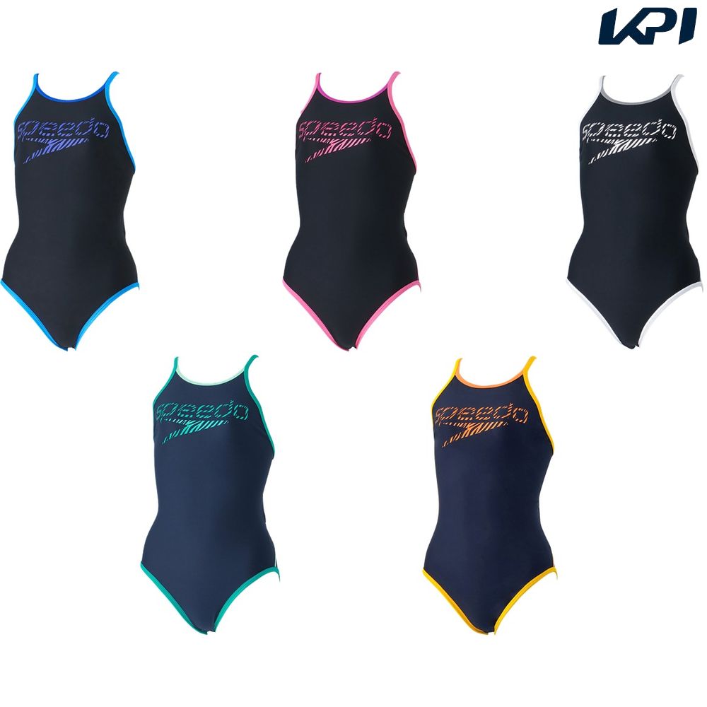 スピード Speedo 水泳水着 レディース   ゼブラスタックターンズスーツ STW02410