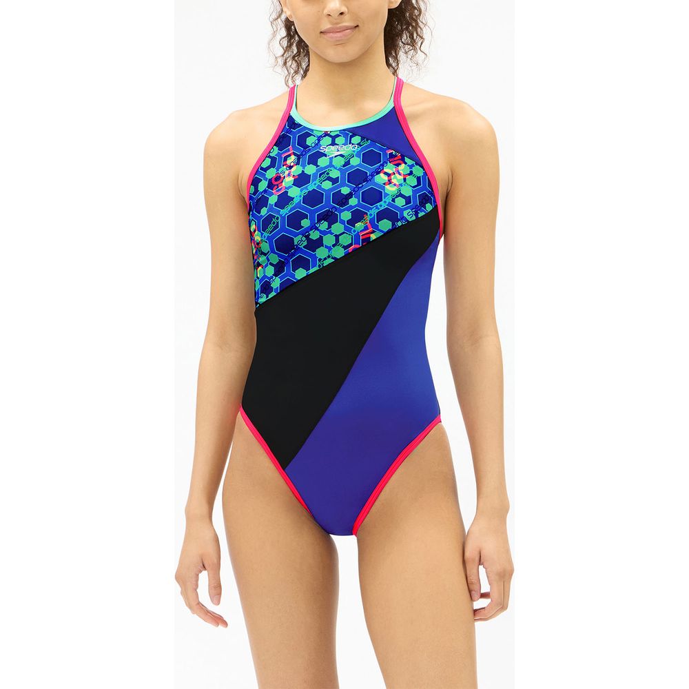 スピード Speedo 水泳水着 レディース Hexagonal TurnS Suit STW02656