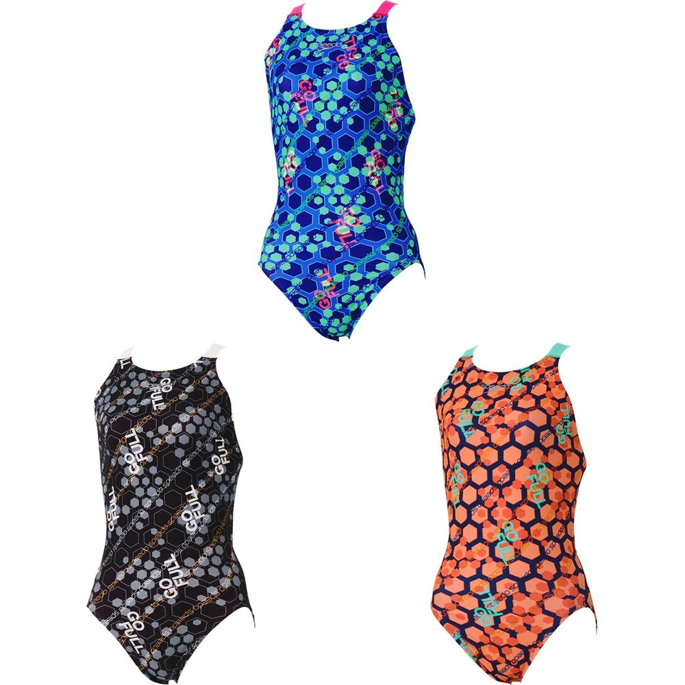 スピード Speedo 水泳水着 レディース Hexagonal TurnS W/S Suit