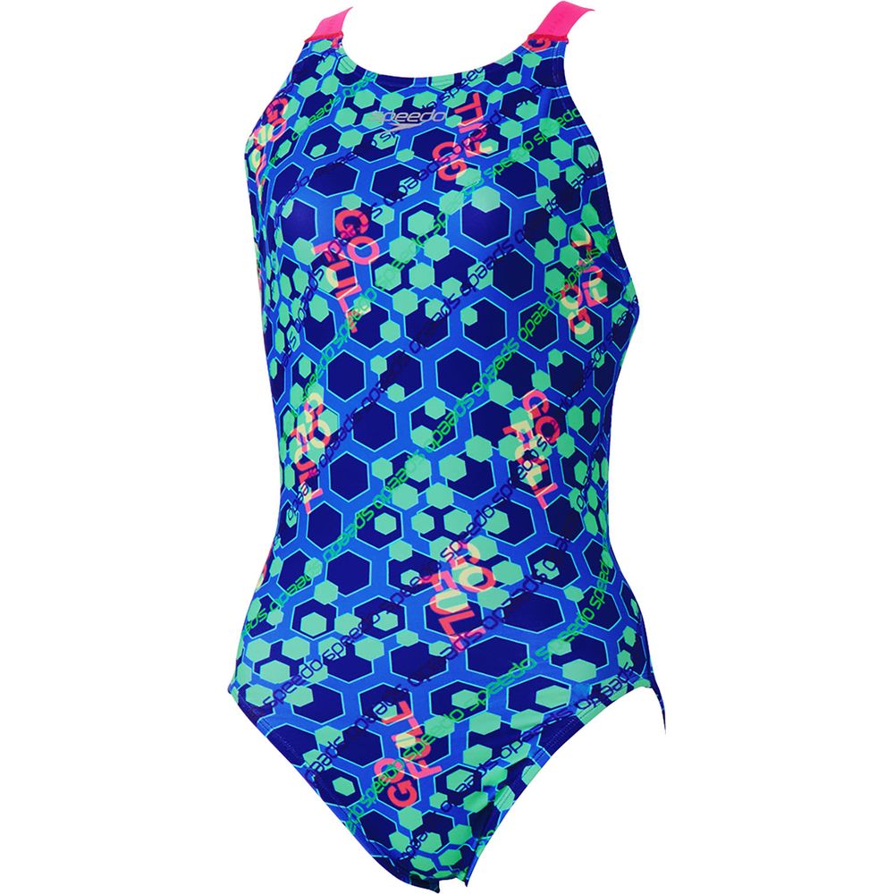 スピード Speedo 水泳水着 レディース Hexagonal TurnS W/S Suit