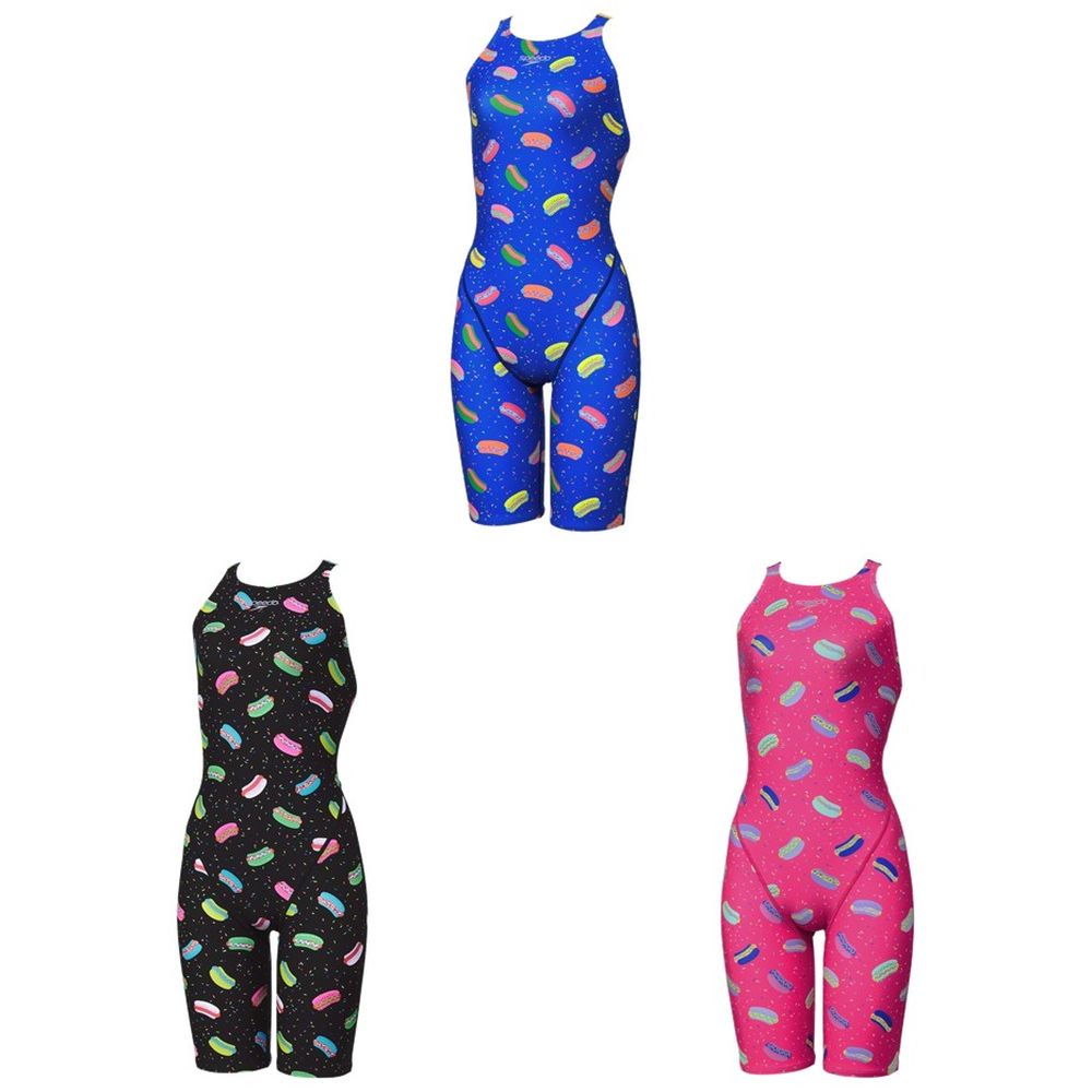 スピード Speedo 水泳水着 レディース   ホットドッグターンズミニオープンバッグニースキン / HOTDOG T-M/O KNE STW12604