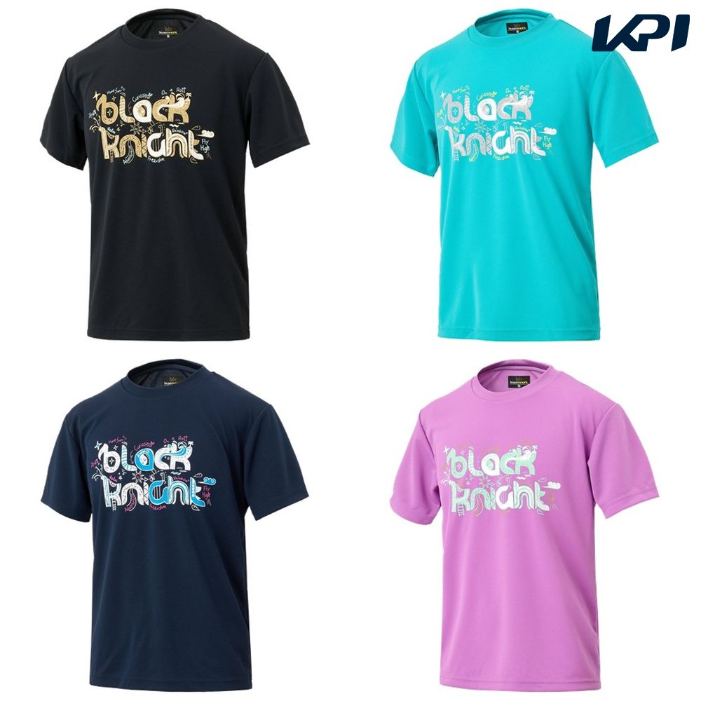 ブラックナイト Black knight バドミントンウェア ユニセックス   ドライＴシャツ T-4103U- 2025SS