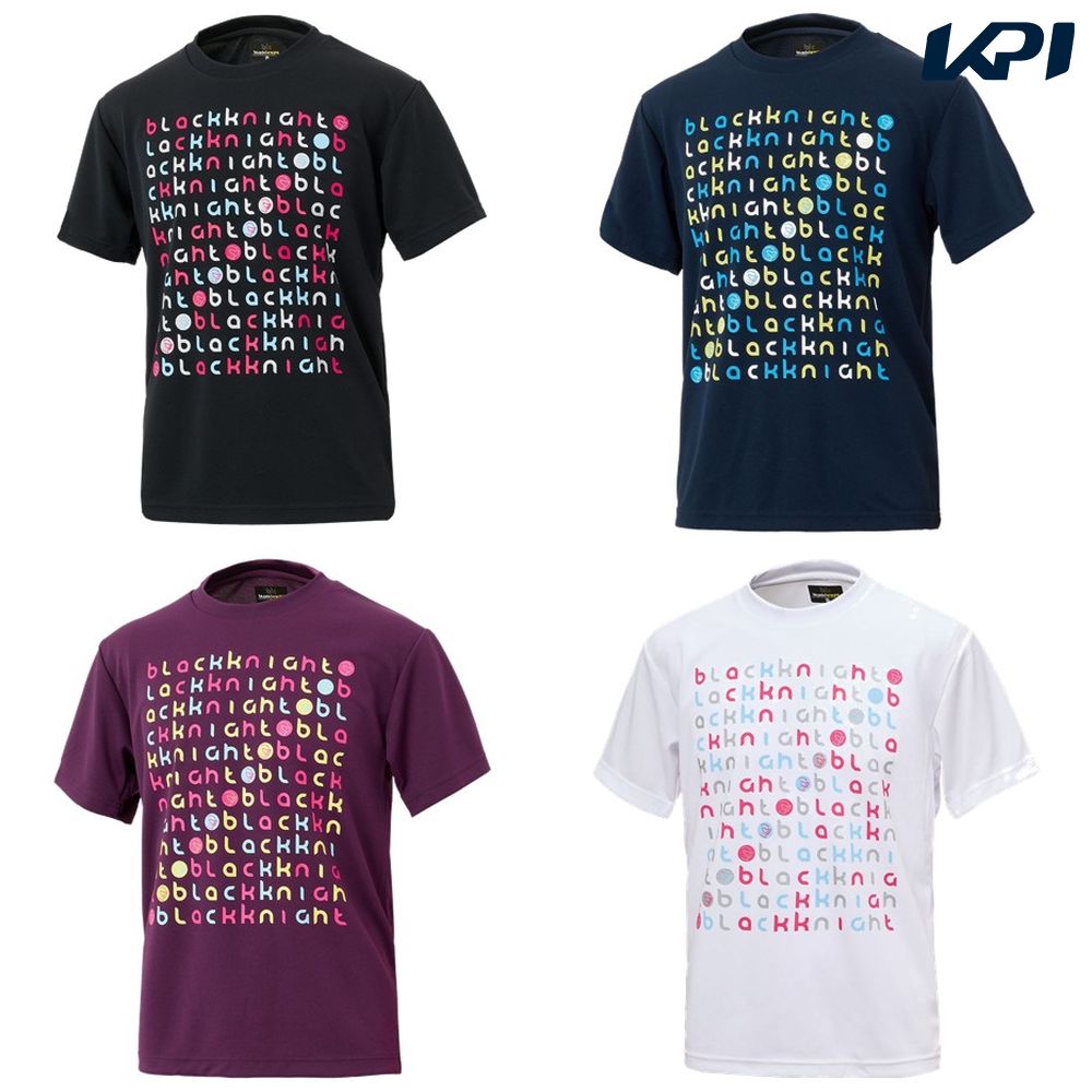 ブラックナイト Black knight バドミントンウェア ユニセックス   ドライＴシャツ T-5100U 2025SS