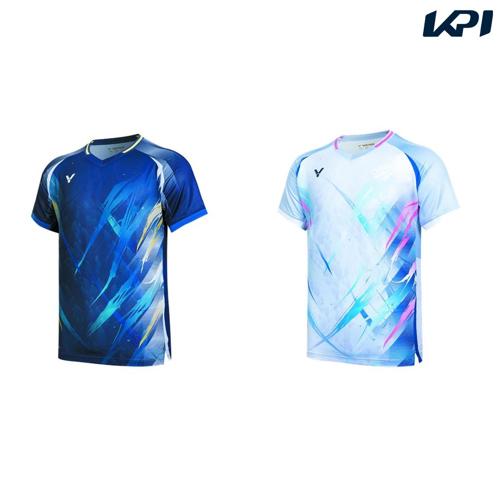 バドミントンウェア ユニセックス  ビクタースポーツ ゲームシャツ T-60004 2026SS