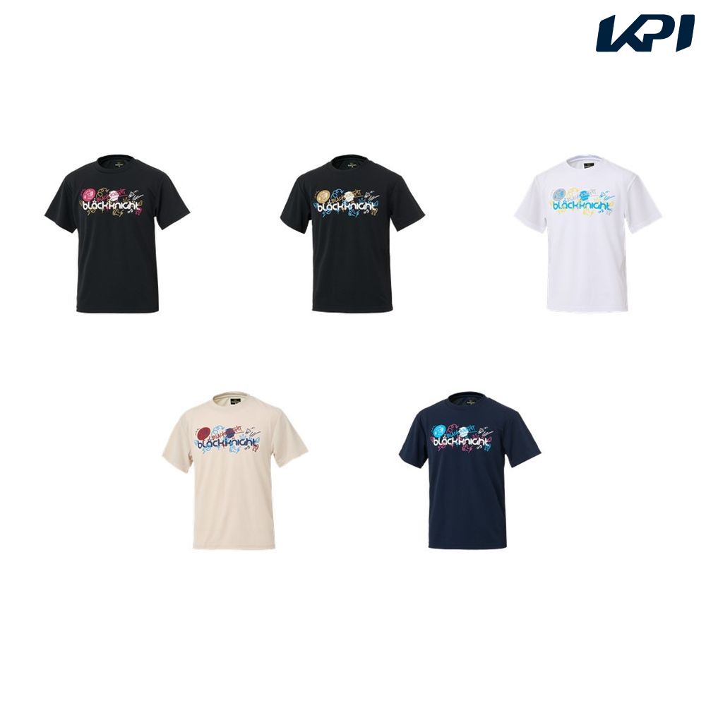 ブラックナイト Black knight バドミントンウェア ユニセックス   ユニドライTシャツ T-6106U