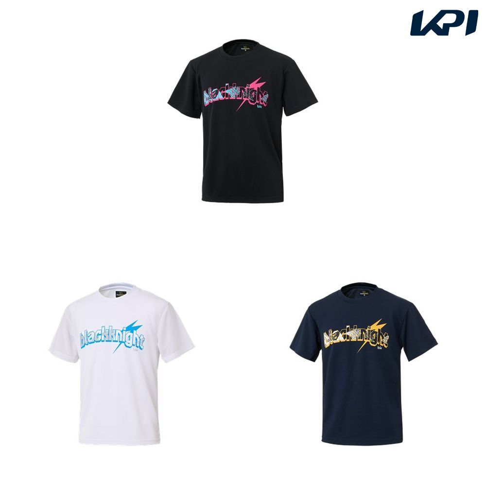 ブラックナイト Black knight バドミントンウェア ユニセックス   ユニドライTシャツ T-6107U