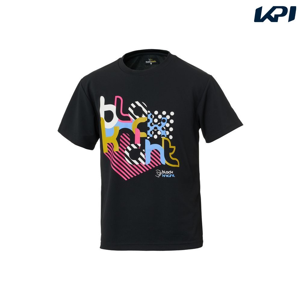 ブラックナイト Black knight バドミントンウェア ユニセックス   ユニドライTシャツ T-6108U