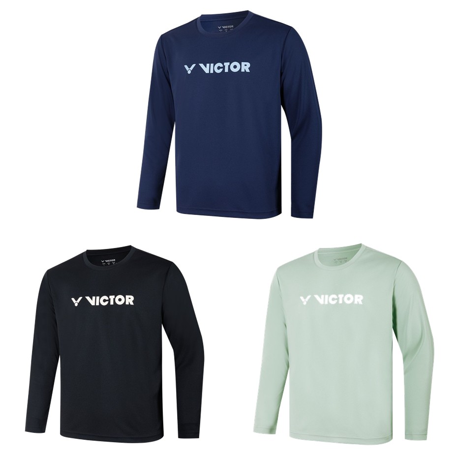 ビクタースポーツ VICTORSPORTS バドミントンウェア メンズ   ロングＴシャツ T-65100 2026FW