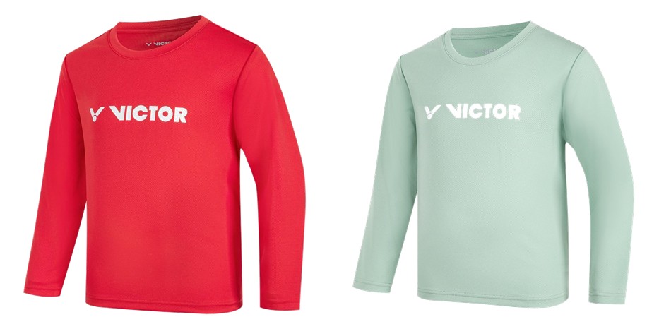 ビクタースポーツ VICTORSPORTS バドミントンウェア ジュニア   ロングＴシャツ T-67100 2026FW