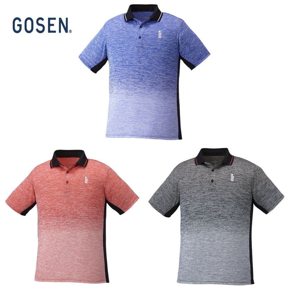 ゴーセン GOSEN テニスウェア ユニセックス ゲームシャツ T1950 2019FW