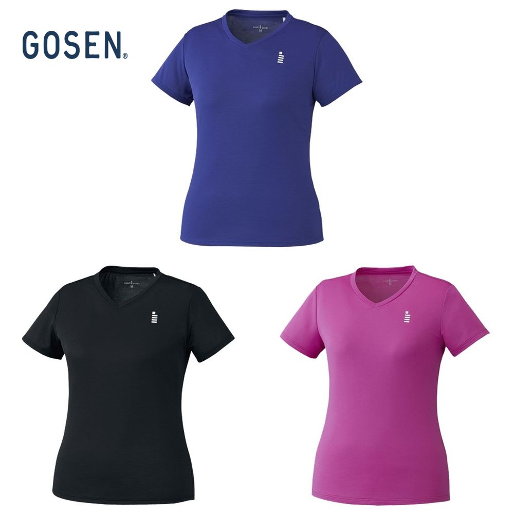 ゴーセン GOSEN テニスウェア レディース ゲームシャツ T1965 2019FW