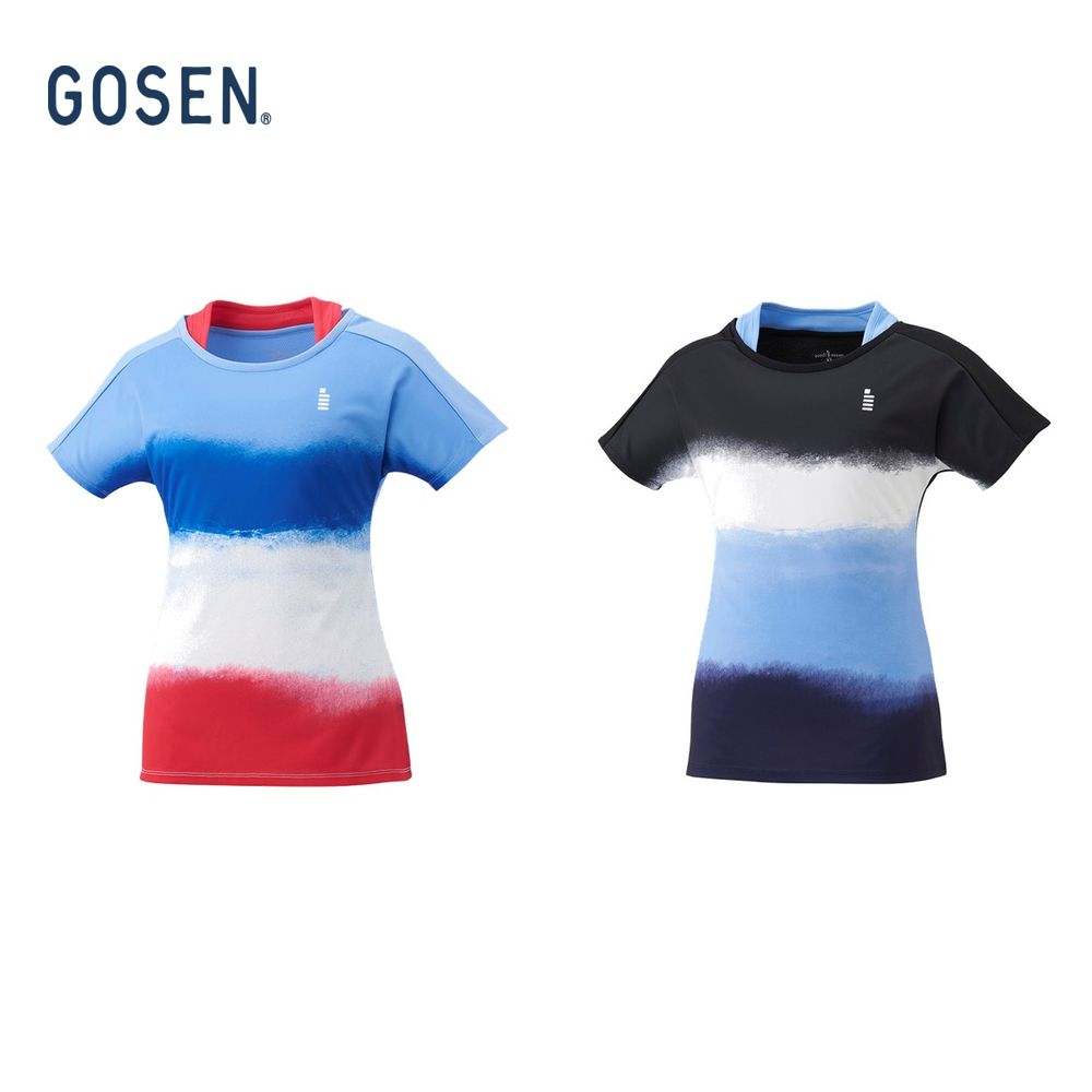 ゴーセン GOSEN テニスウェア レディース レディースゲームシャツ T2165 2021FW