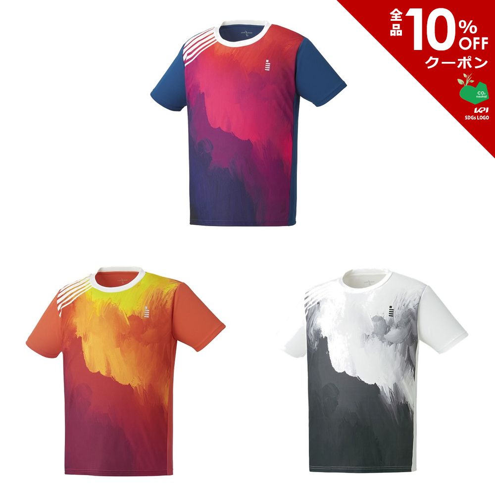 ゴーセン GOSEN テニスウェア ユニセックス ゲームシャツ T2210 2022FW