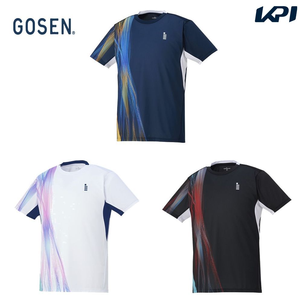 ゴーセン GOSEN テニスウェア ユニセックス ゲームシャツ T2344 2023FW