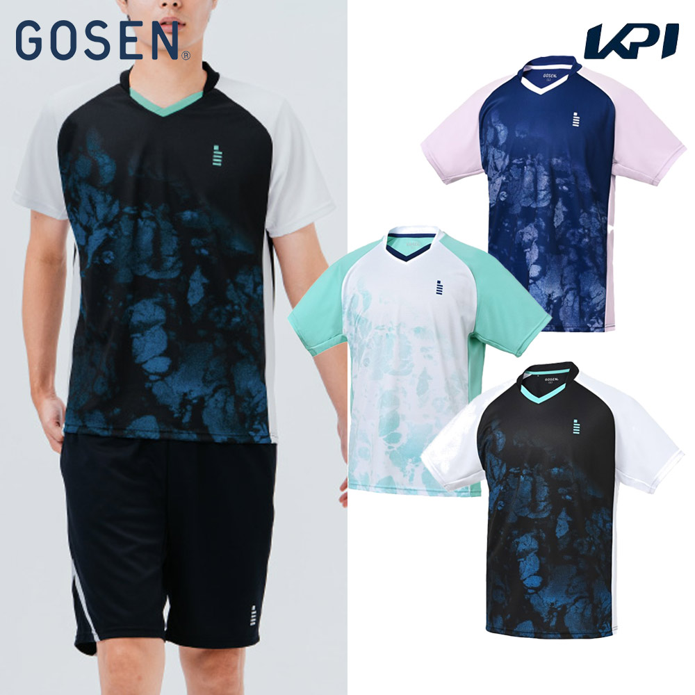 ゴーセン GOSEN テニスウェア ユニセックス   ゲームシャツ T2512 2025SS