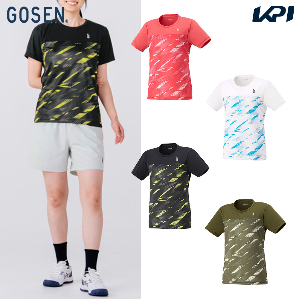 ゴーセン GOSEN テニスウェア レディース   ゲームシャツ T2631 2026SS