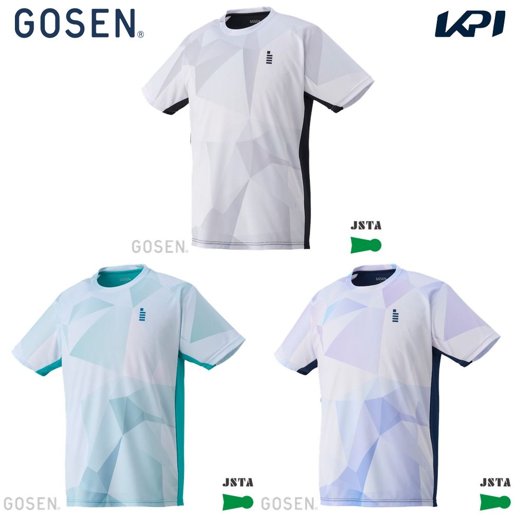 ゴーセン GOSEN テニスウェア ユニセックス   ユニ ゲームシャツ T2642 2026FW