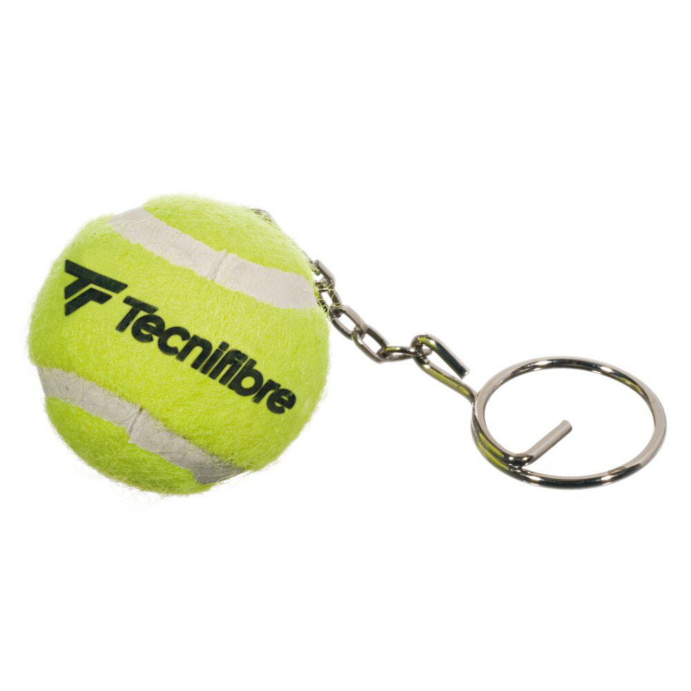 テクニファイバー Tecnifibre テニスアクセサリー  ミニボールキーホルダー BALL KEY RING TFAA031