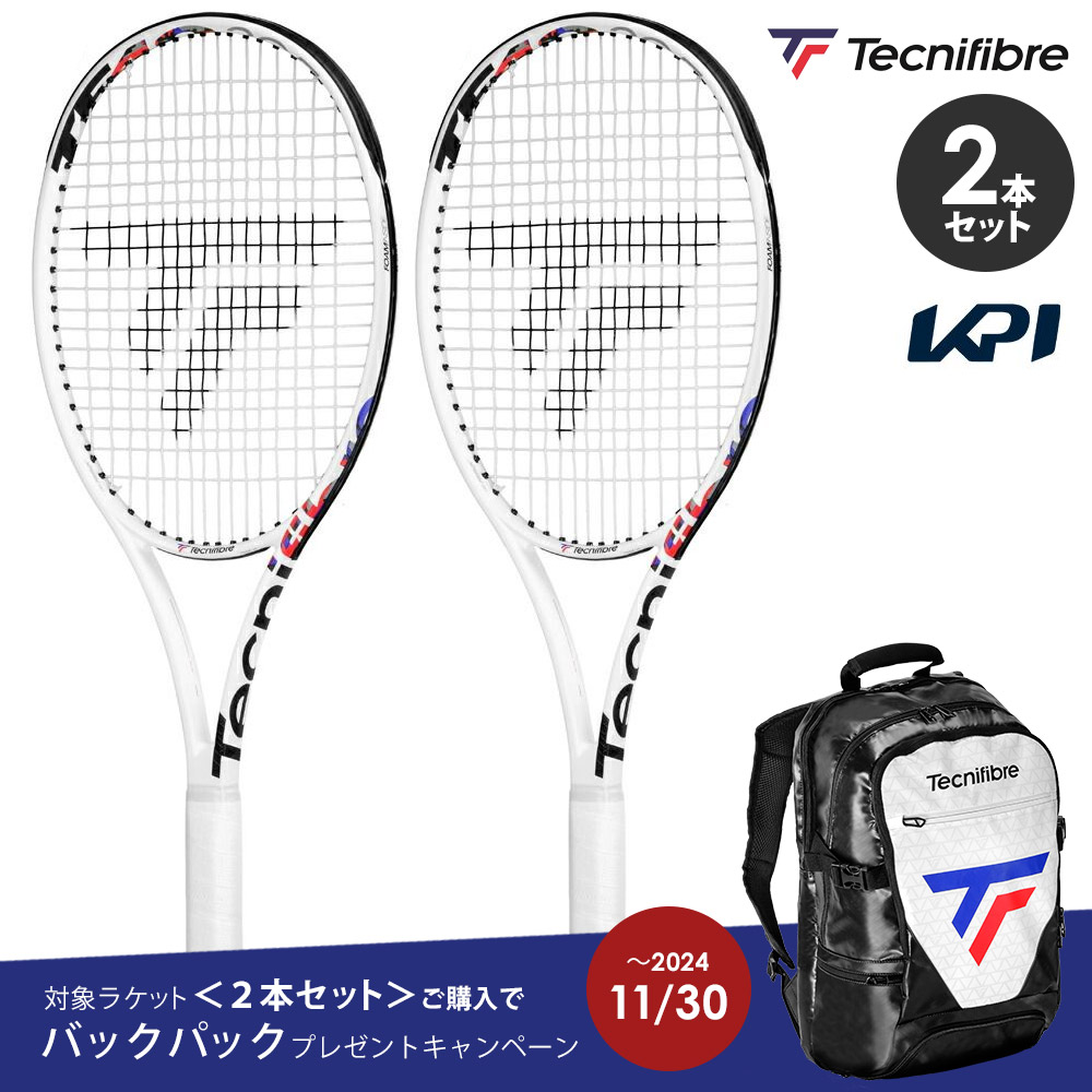 ＜2本セット＋ラケットバッグプレゼント＞テクニファイバー Tecnifibre テニス 硬式テニスラケット  TF40 305 16×19 フレームのみ TFR4011   二本組