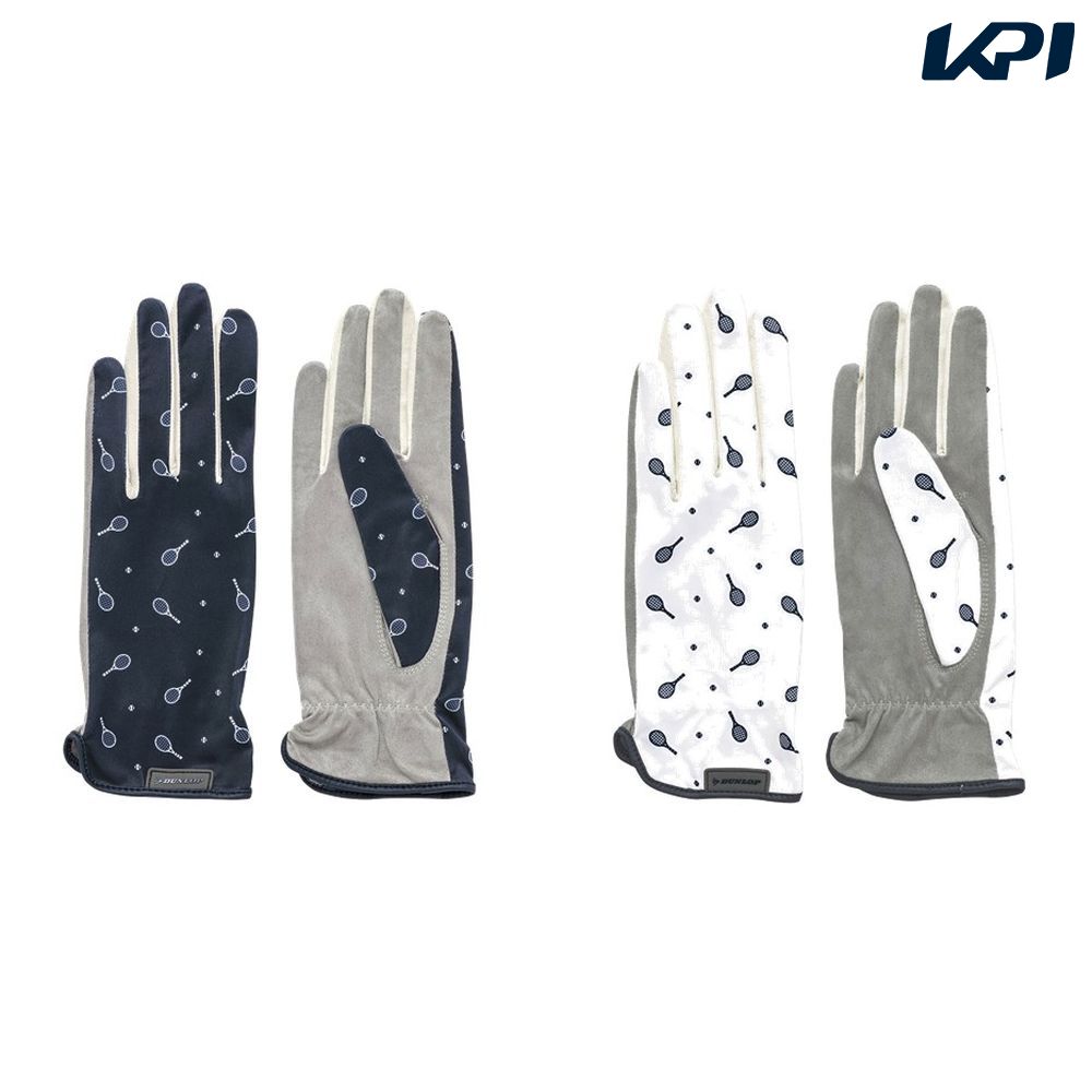 ダンロップ DUNLOP テニス手袋・グローブ レディース   テニスグローブ (両手セット) ベルトなしタイプ TGG-0661W 3月中旬発売予定※予約