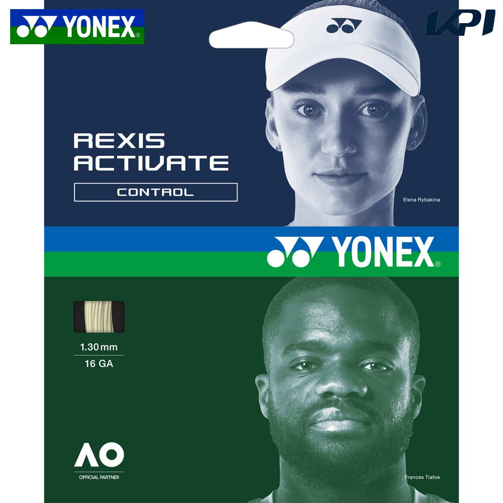 ヨネックス YONEX テニスガット・ストリング    REXIS ACTIVATE レクシスアクティベート130 TGRAC130 3月上旬発売予定※予約