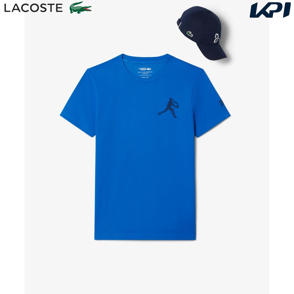 ラコステ LACOSTE テニスウェア メンズ   MEN S TEE-SHIRT 半袖Tシャツとキャップセット TH1044-99-892 2025SS