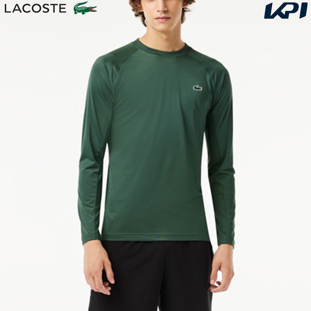 ラコステ LACOSTE テニスウェア メンズ テクニカルロングスリーブTシャツ TH1790-99-SMI 2023FW