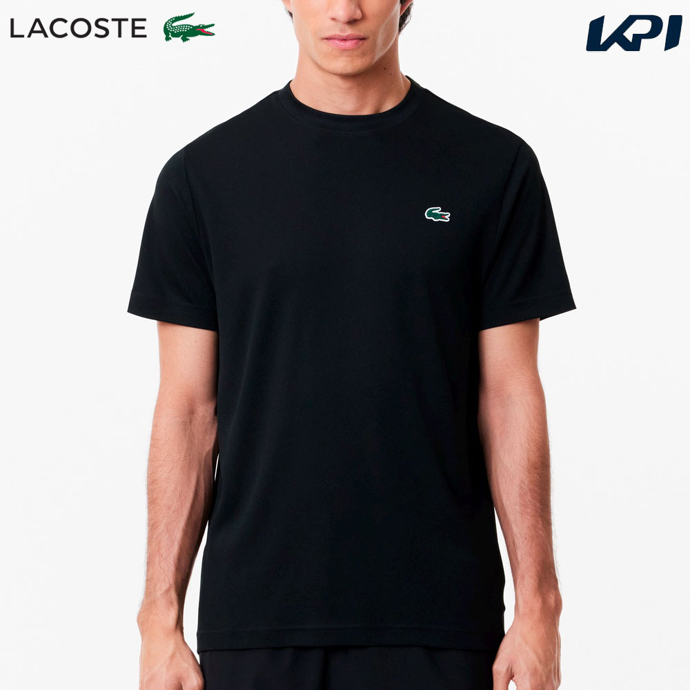 ラコステ LACOSTE テニスウェア メンズ   ウルトラドライ鹿の子地Tシャツ TH3401-99-031 2024FW