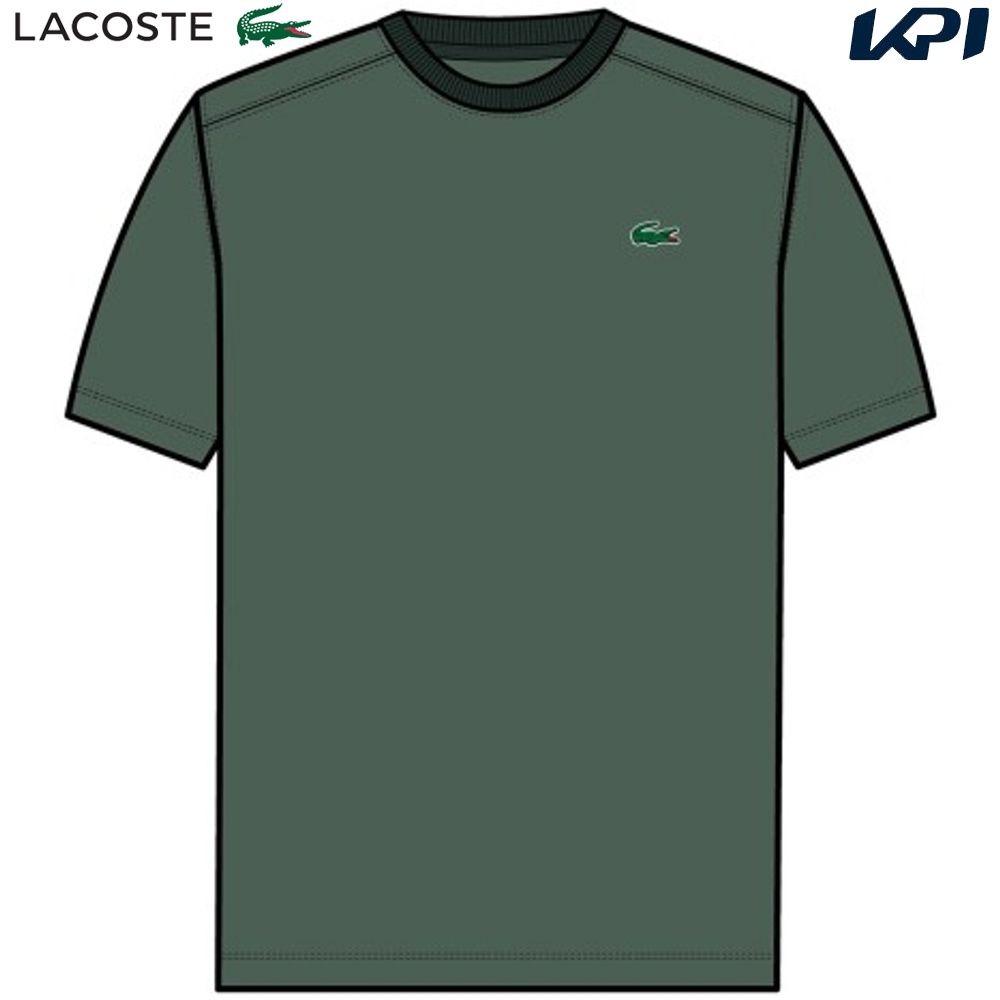 ラコステ LACOSTE テニスウェア メンズ メンズ 半袖Tシャツ TH7618-99-SMI 2023FW 9月中旬発売予定※予約