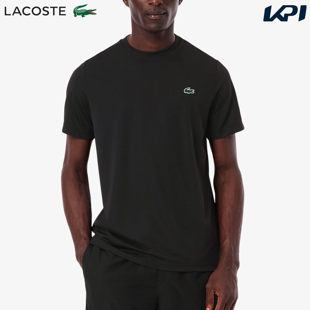 ラコステ LACOSTE テニスウェア メンズ   ウルトラドライワンポイント Tシャツ TH8920-99-031 2025SS