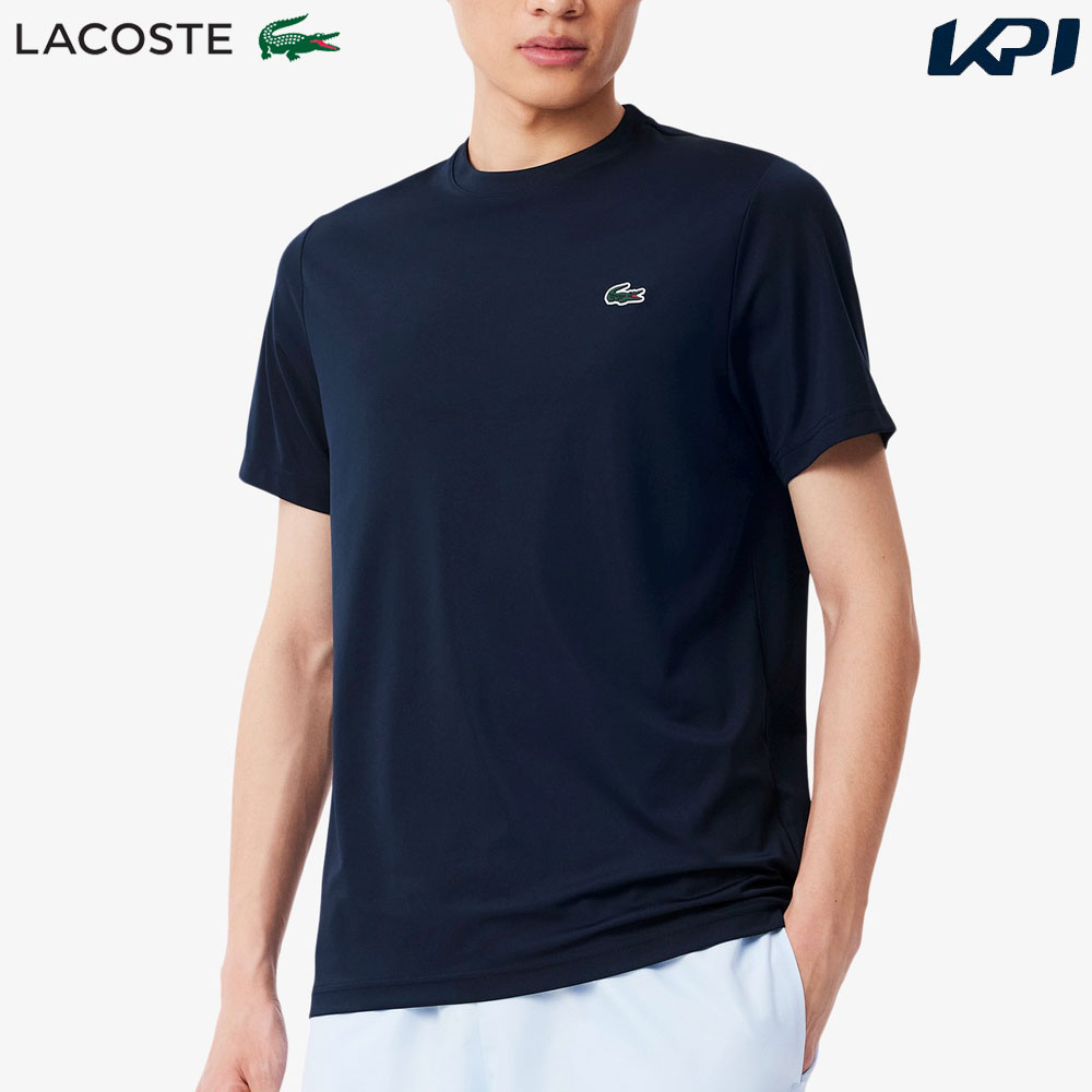 ラコステ LACOSTE テニスウェア メンズ   ウルトラドライワンポイント Tシャツ TH8920-99-166 2025SS