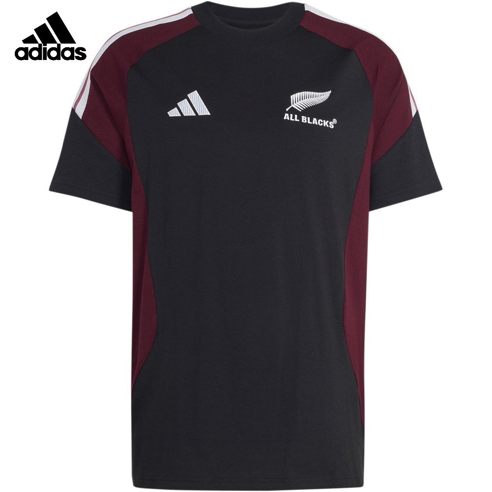 アディダス adidas ラグビーウェア メンズ   オールブラックス コットンTシャツ TL644 2026FW