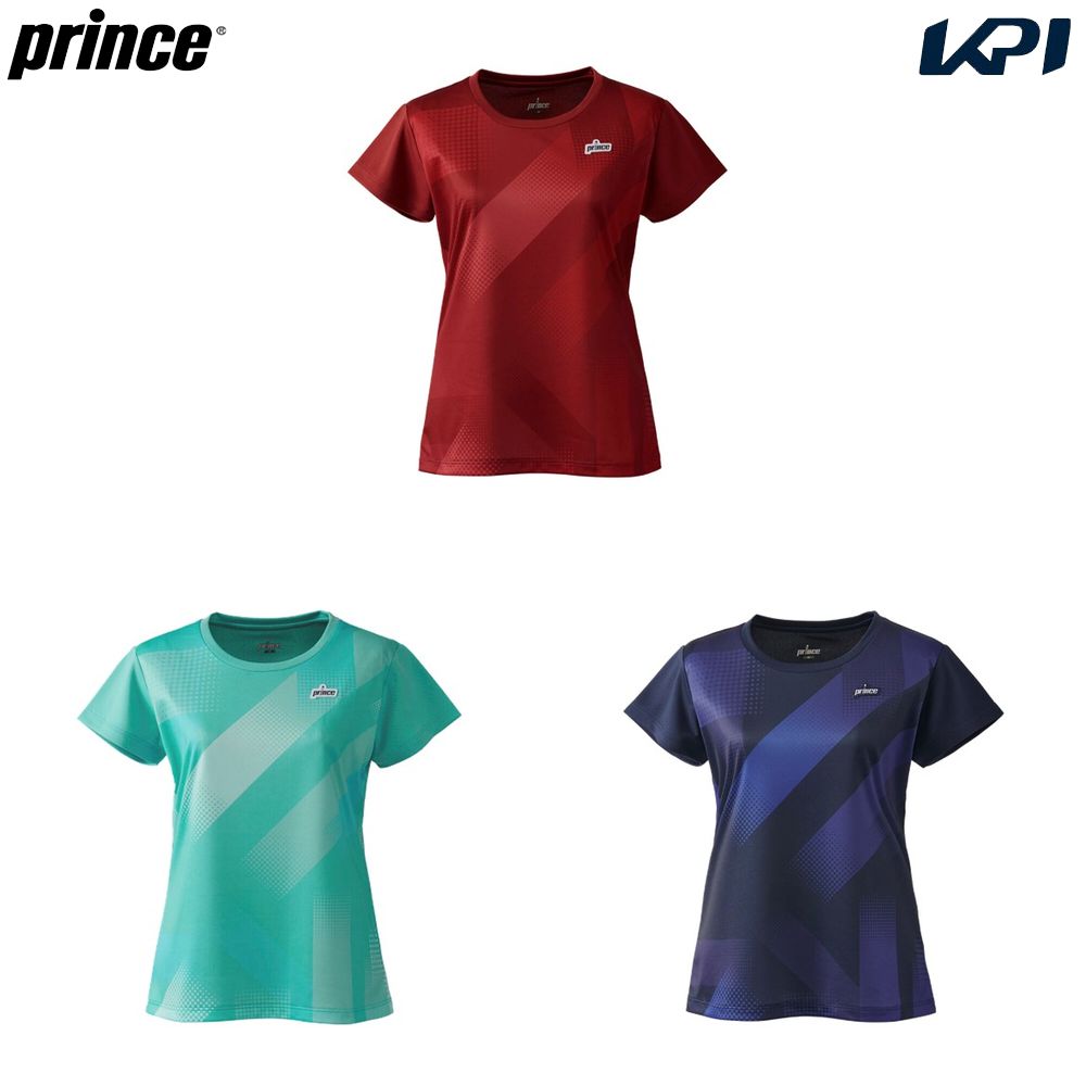 プリンス Prince テニスウェア レディース   ゲームシャツ TML200T 2025SS