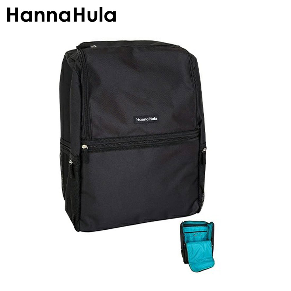 ハンナフラ HannaHula テニスバッグ・ケース    バックパックベーシック ブラック TNS-BPKB-BK 4月下旬発売予定※予約