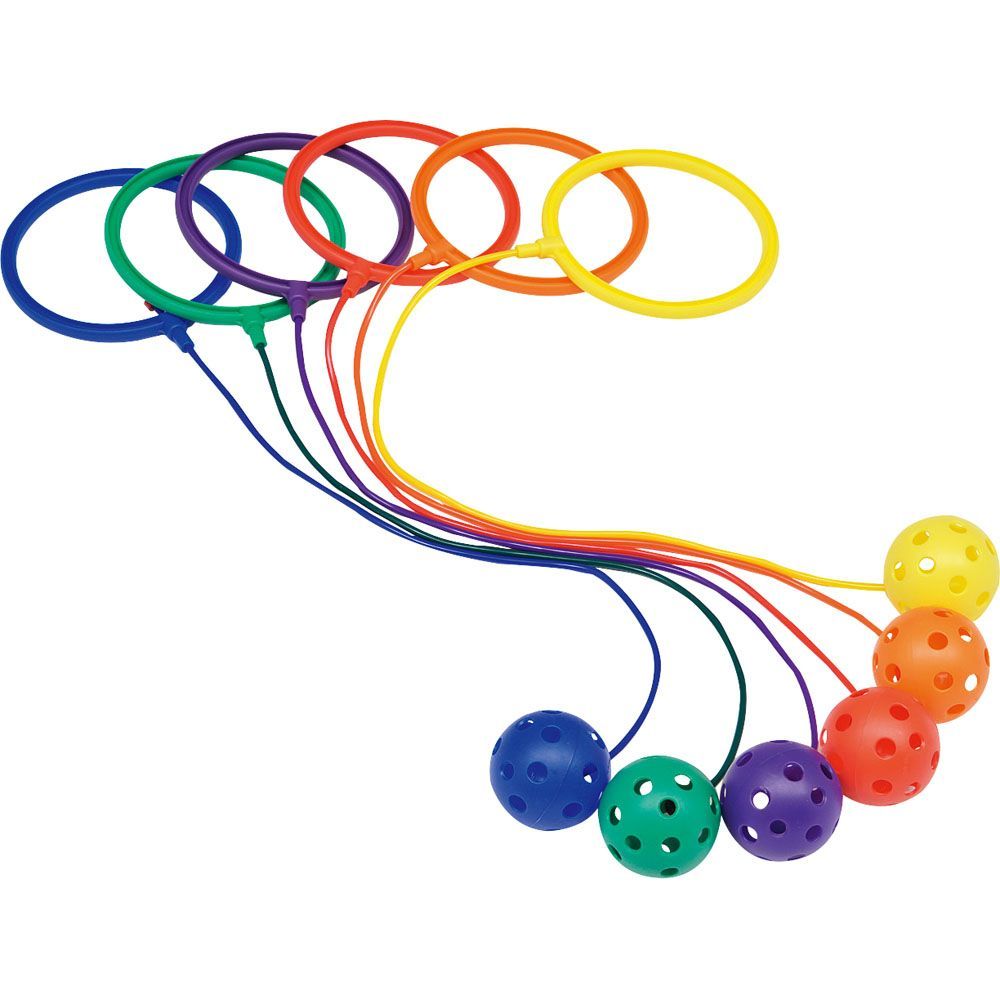 トーエイライト TOEILIGHT 学校機器設備用品    スキップジャンプ(6色1組) B2046