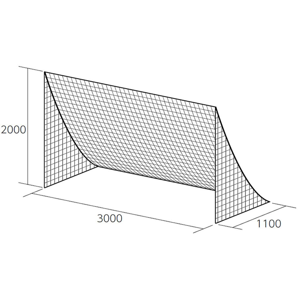 トーエイライト TOEILIGHT サッカー設備用品    ミニサッカー用L型ネット B6118W
