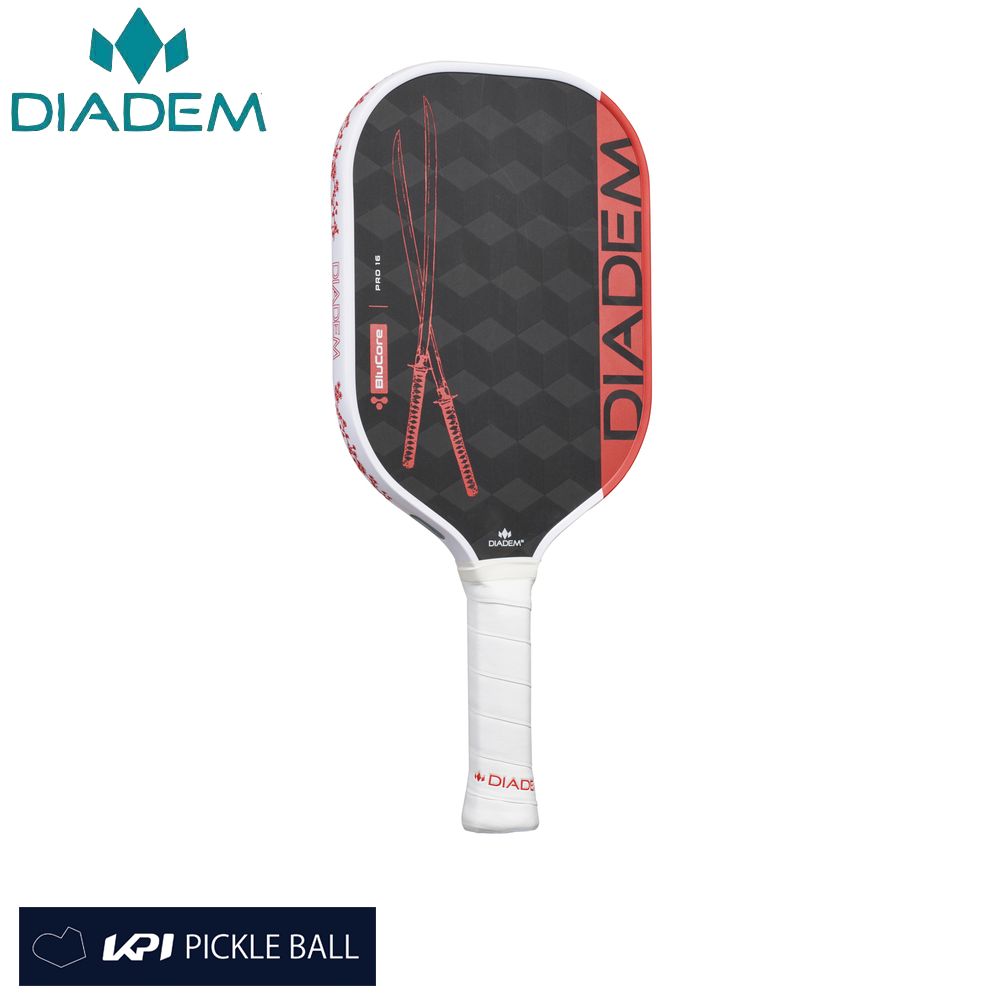 ダイアデム DIADEM ピックルボールパドル    EDGE BLUCORE PRO16 YUTA エッジ ブルーコア プロ16 ユウタ 船水雄太シグネチャーデザインモデル TPA025