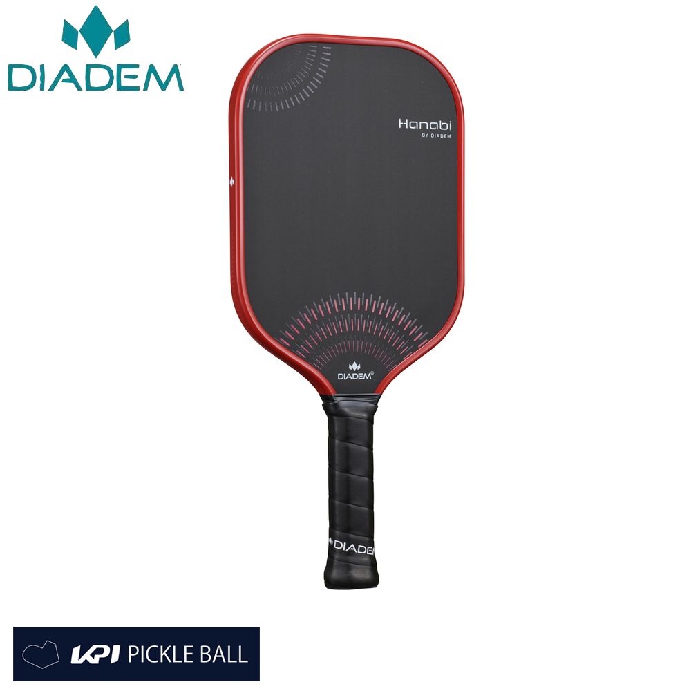 ダイアデム DIADEM ピックルボールパドル    HANABI RED ハナビ レッド TPA026 7月中旬発売予定※予約