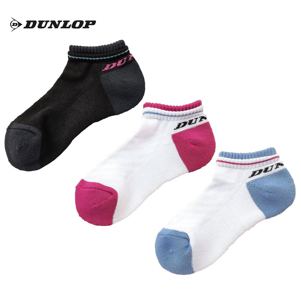 ダンロップ DUNLOP テニスウェア レディース ソックス（アンクル） TPO-6143W 2021SS