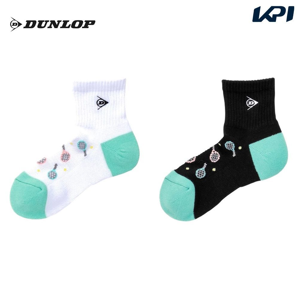 ダンロップ DUNLOP テニスアクセサリー レディース   レディスソックス (ハーフ) TPO-6641W 2月上旬発売予定※予約