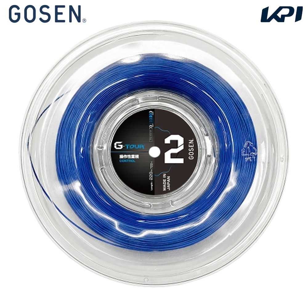 ゴーセン GOSEN テニスガット・ストリング    G-TOUR2 220mロール ジーツアー 2 TSGT212