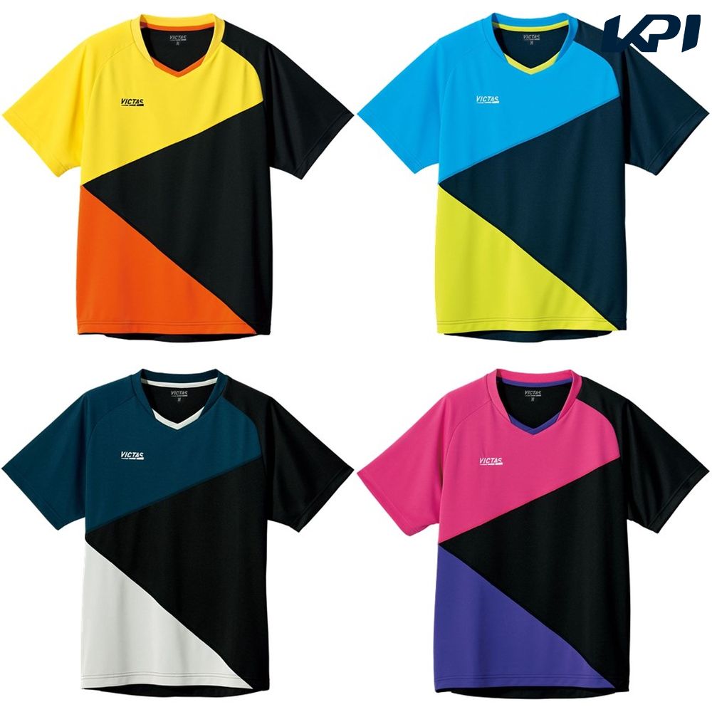 ヴィクタス VICTAS 卓球ウェア ユニセックス COLOR BLOCK GS TSP612103 2021