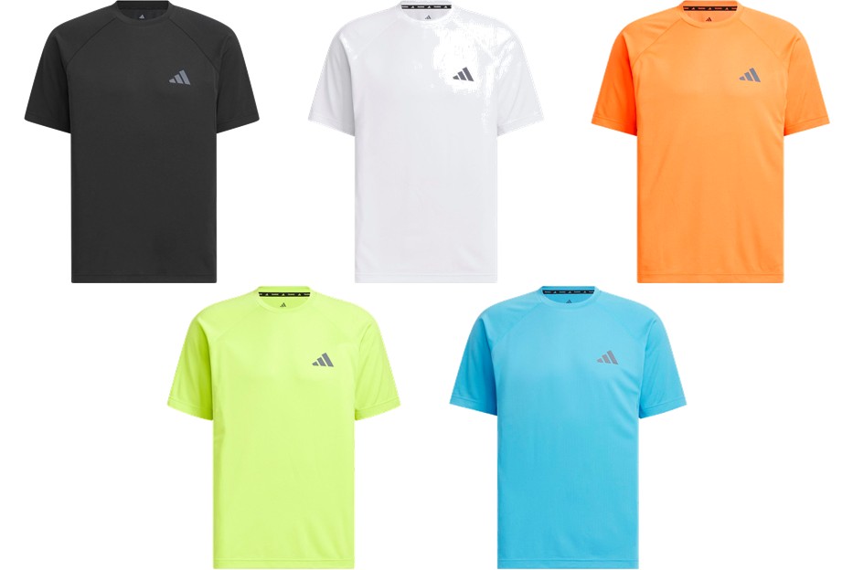 アディダス adidas ランニングウェア メンズ   テック エッセンシャルズ クールタッチ レギュラーフィット 半袖Tシャツ V8677 2026SS