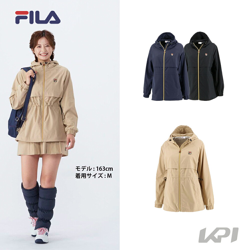 フィラ FILA テニスウェア レディース チュニックウインドアップジャケット VL2375 2021FW